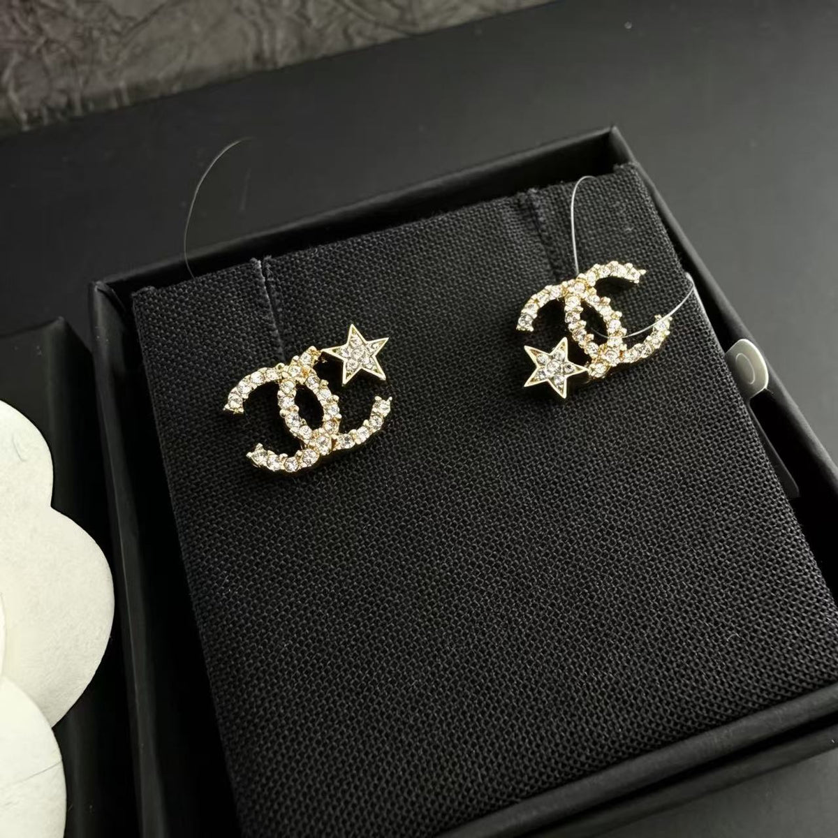 Chanel - Other - Gold-tone metal with crystal embellishments - Gold