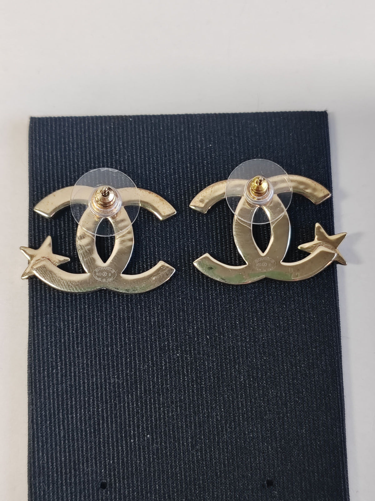 Chanel - Other - Gold-tone metal with crystal rhinestone embellishments - Gold