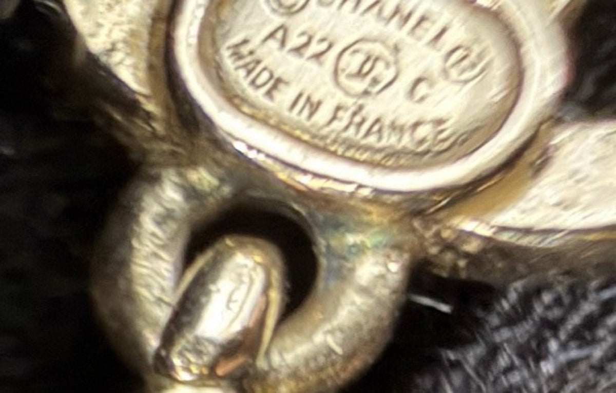 Chanel - Other - Gold-tone metal with glass crystal embellishments; exact alloy unspecified. - Gold