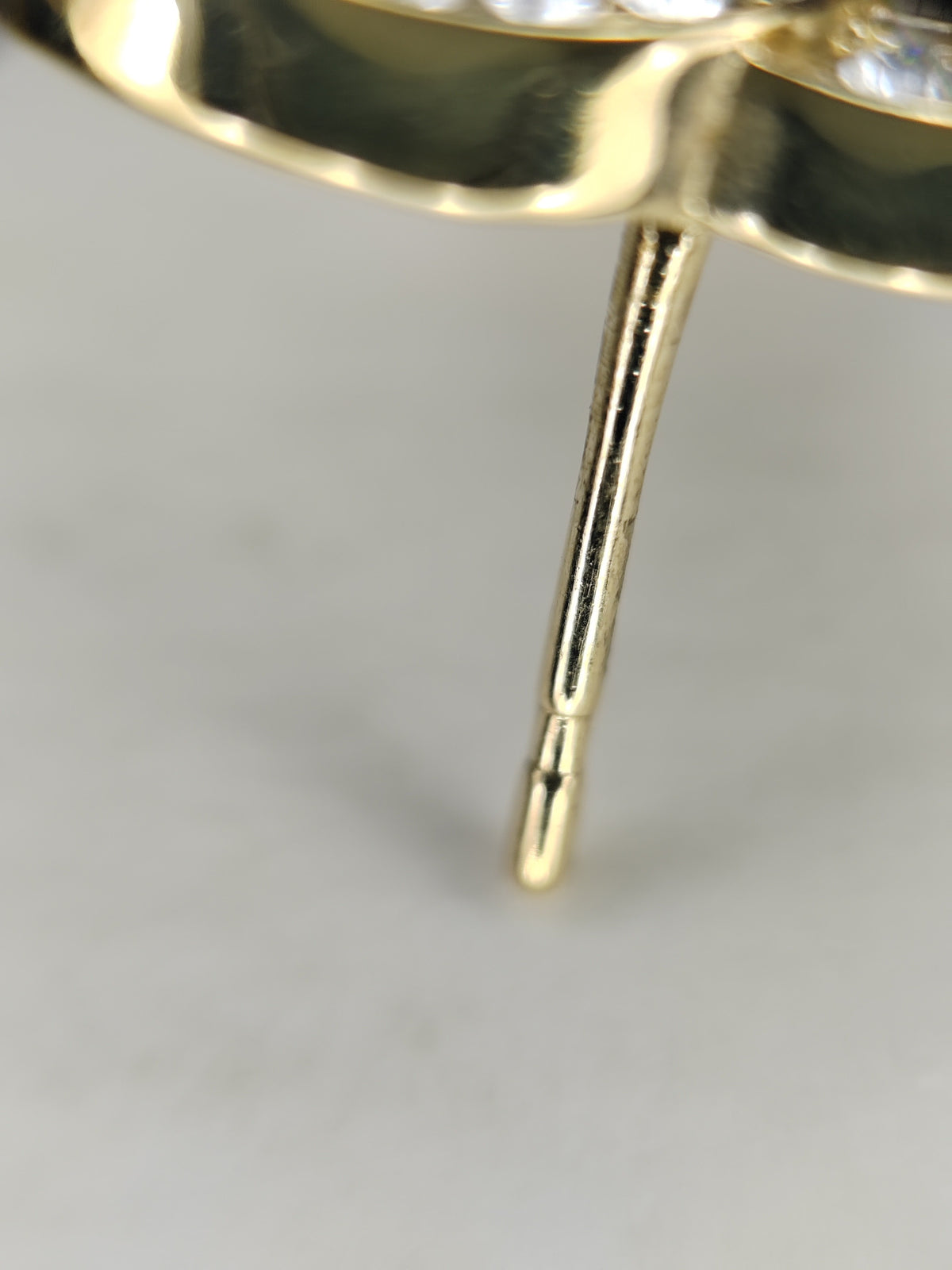 Chanel - Other - Gold-tone metal with glass rhinestone embellishments. - Gold