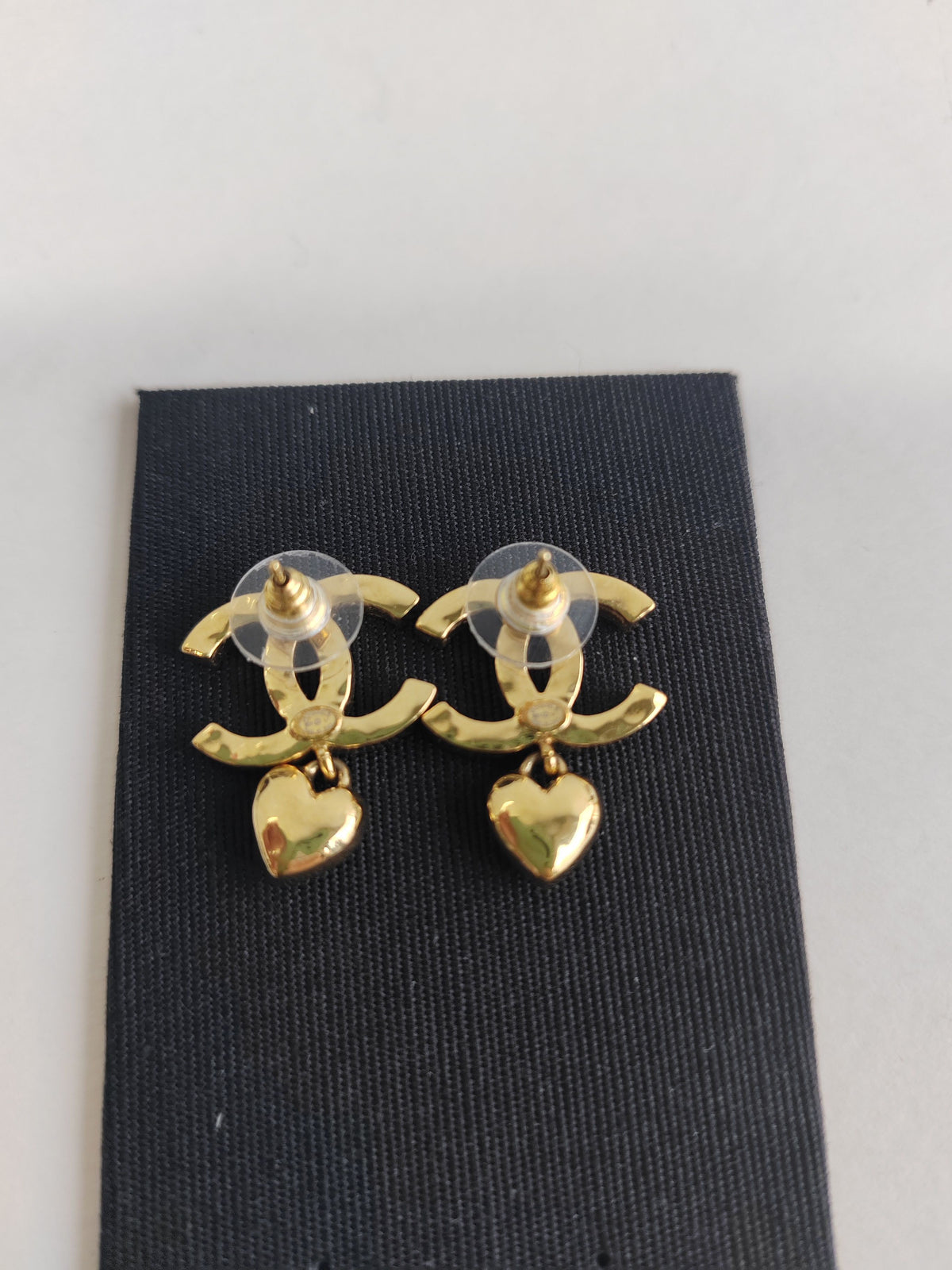 Chanel - Other - Gold-tone metal with glass rhinestone embellishments. - Gold
