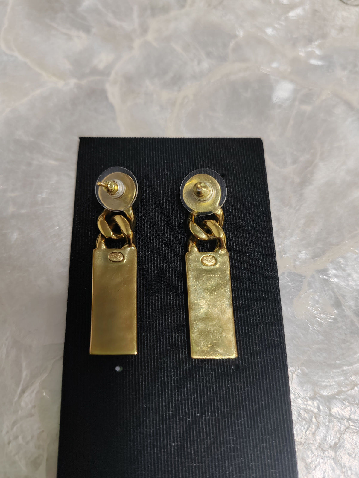 Chanel - Other - Gold-tone metal with glass rhinestones. - Gold