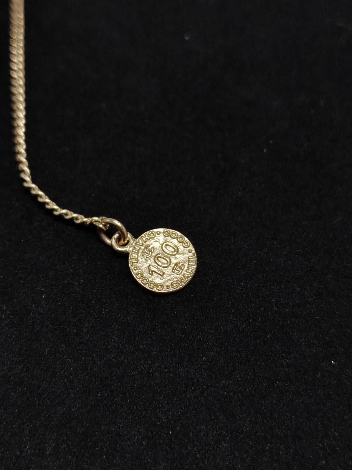 Chanel - Other - Gold-tone metal with imitation pearl embellishments. - Gold