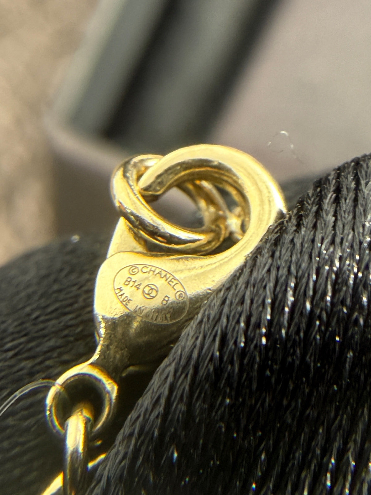 Chanel - Other - Gold-tone metal with imitation pearls and crystal embellishments. - Gold