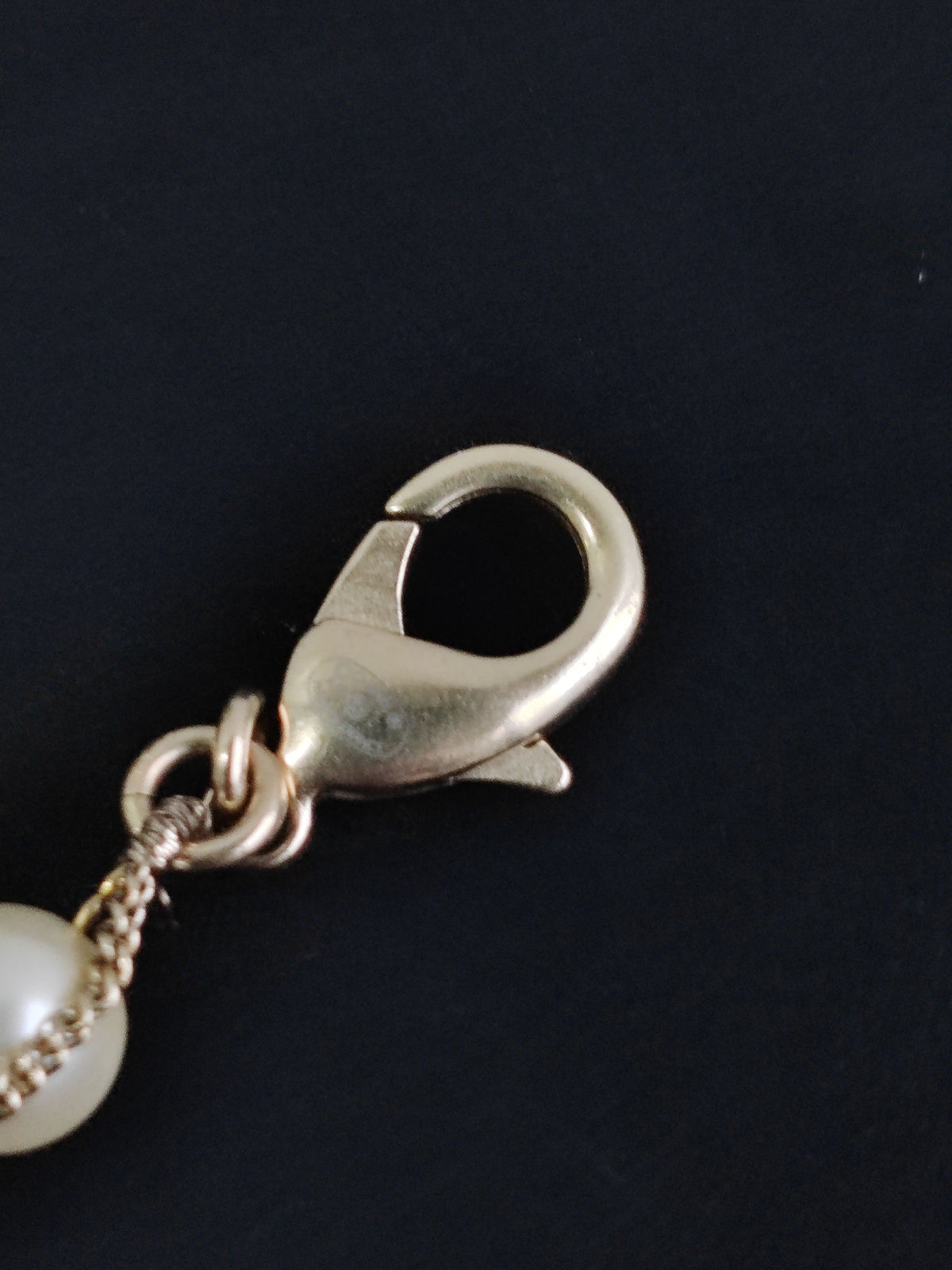Chanel - Other - Gold-tone metal with imitation pearls and crystal-like accents - Gold