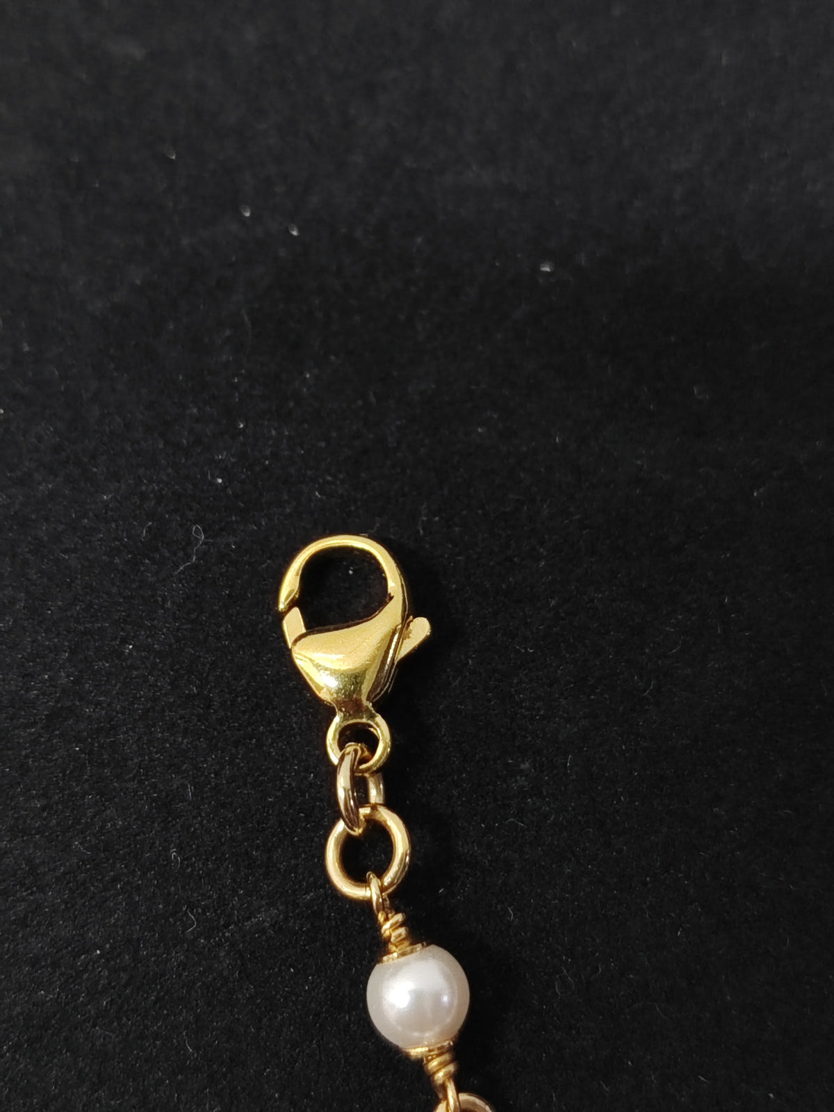 Chanel - Other - Gold-tone metal with imitation pearls and glass crystals. - Gold