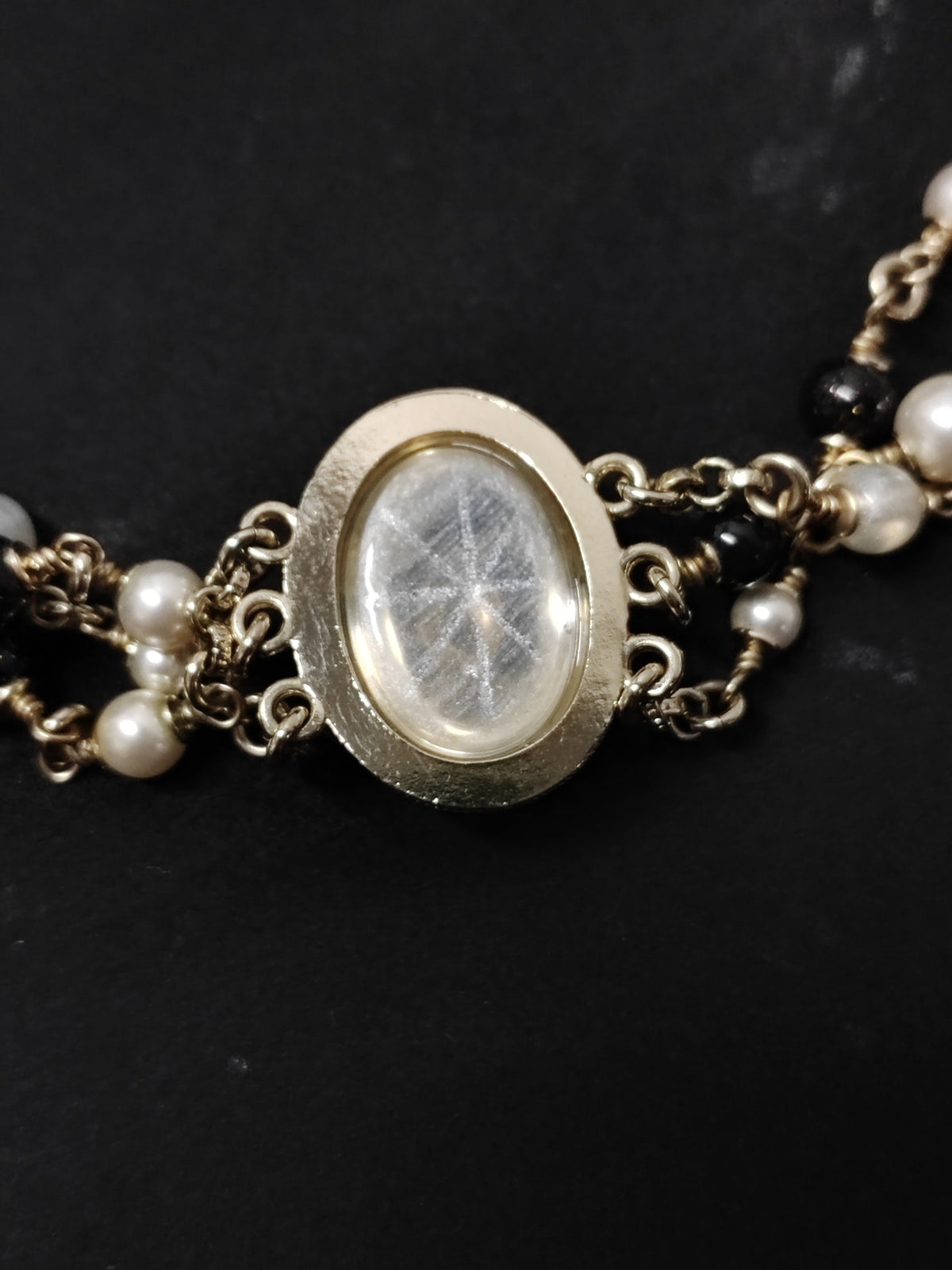 Chanel - Other - Gold-tone metal with imitation pearls and rhinestone embellishments - Multicolour