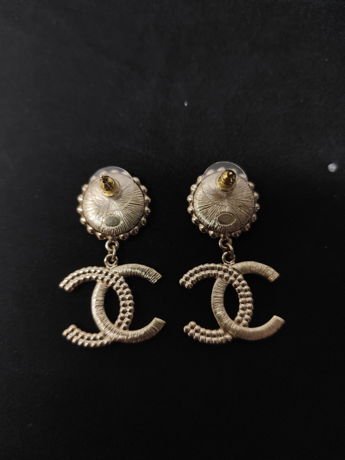 Chanel - Other - Gold-tone metal with imitation pearls and rhinestones. - Gold