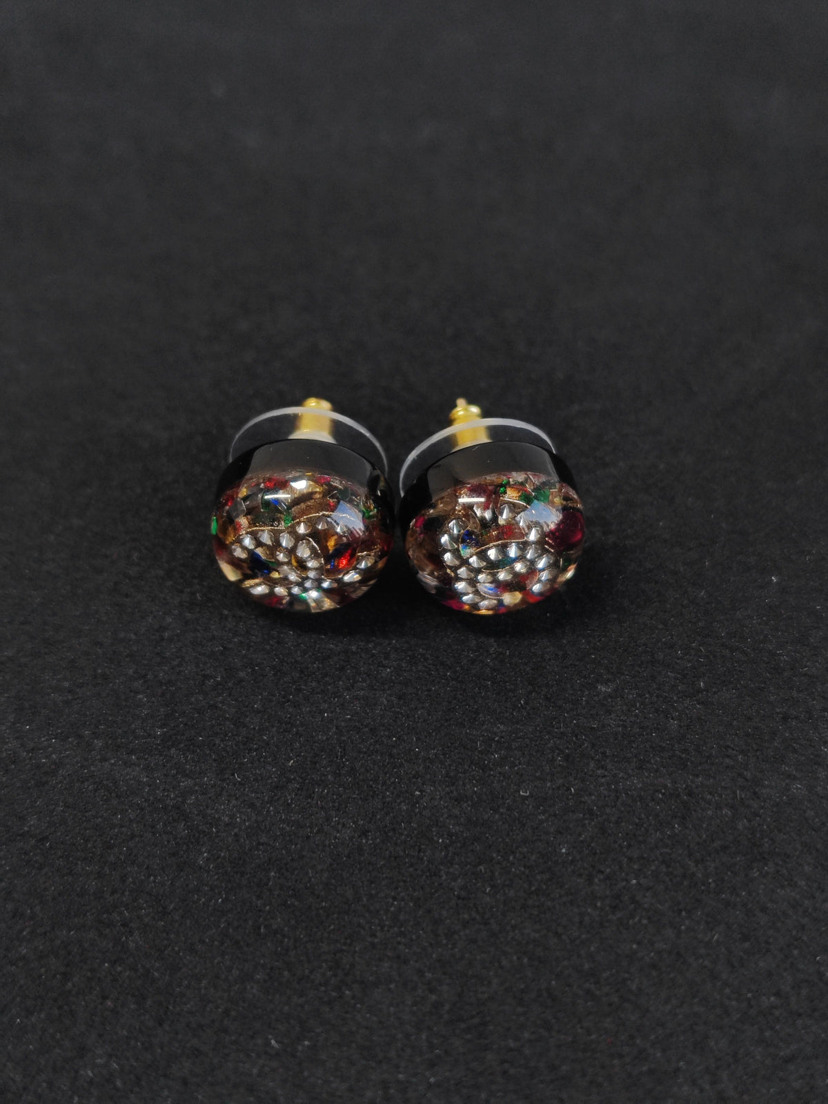 Chanel - Other - Gold-tone metal with multicoloured rhinestone embellishments - Multicolour