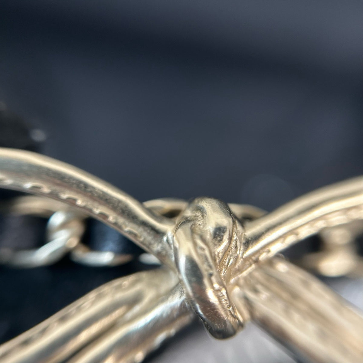 Chanel - Other - Gold-tone metal with pearl accents and lambskin leather. - Multicolour