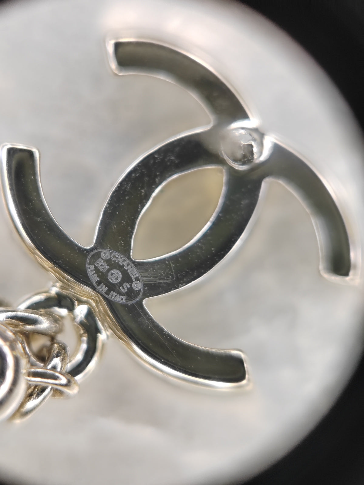 Chanel - Other - Gold-tone metal with polished spherical bead accents. - Gold