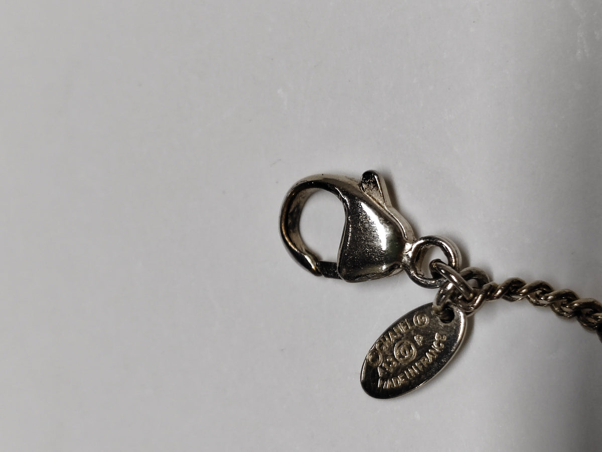 Chanel - Other - Gold-tone metal with rhinestone and imitation pearl embellishments - Gold