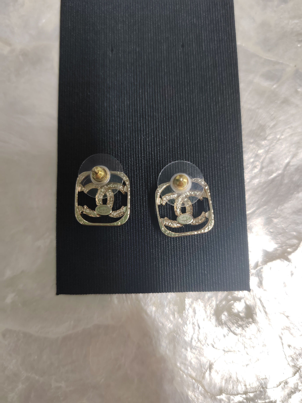 Chanel - Other - Gold-tone metal with rhinestone embellishments - Gold
