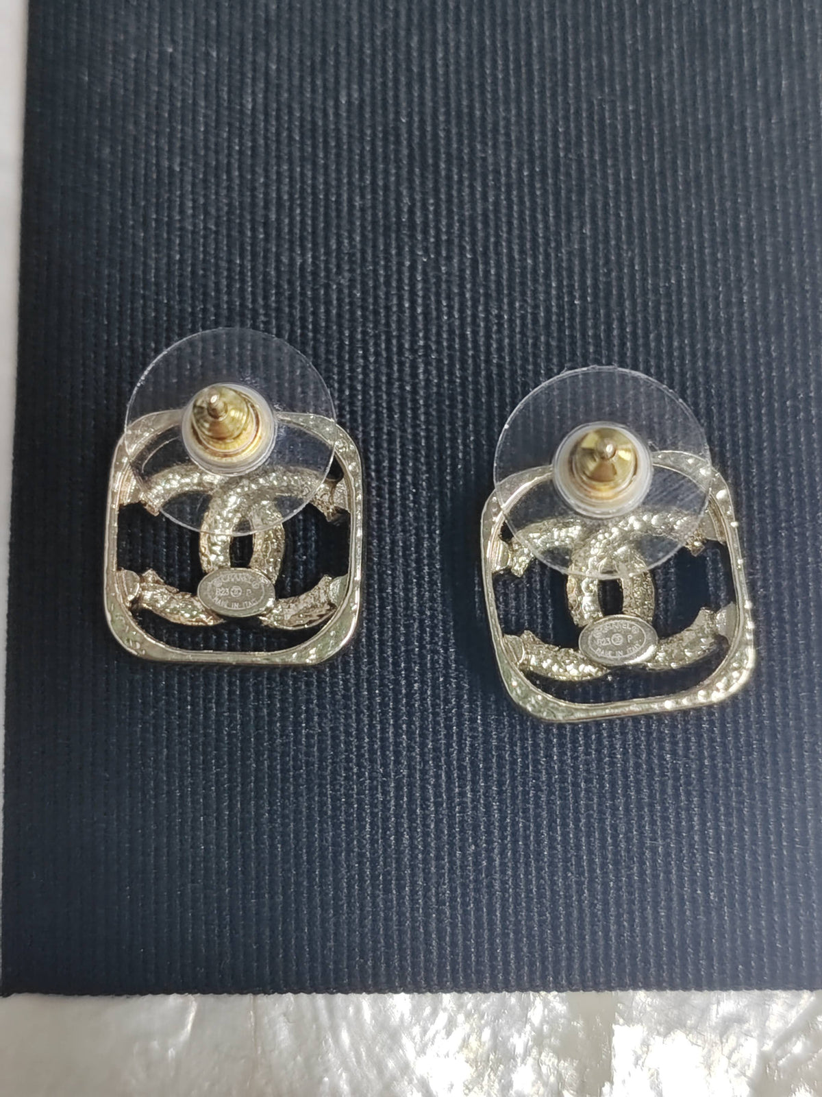 Chanel - Other - Gold-tone metal with rhinestone embellishments - Gold