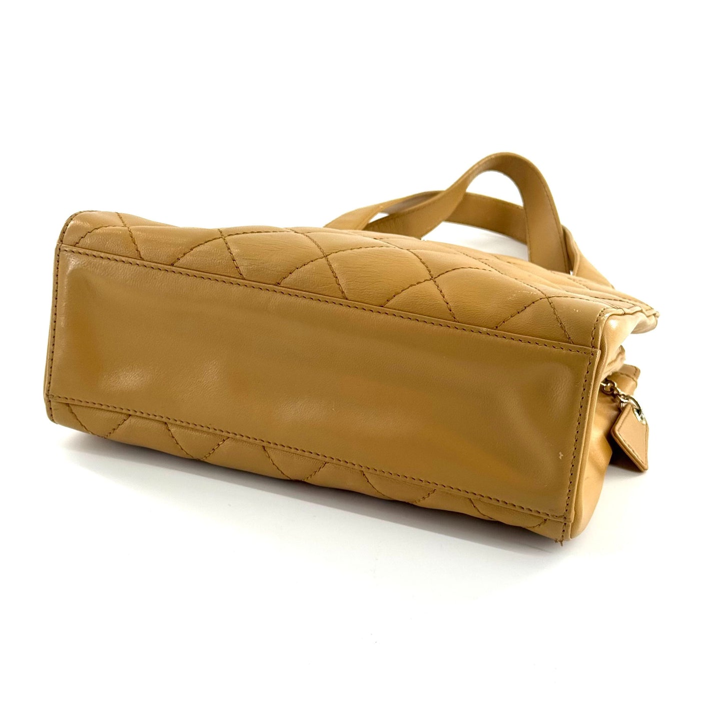 Chanel - Other - Lambskin leather - Milk Tea Beige with Gold-Tone Hardware - (small)