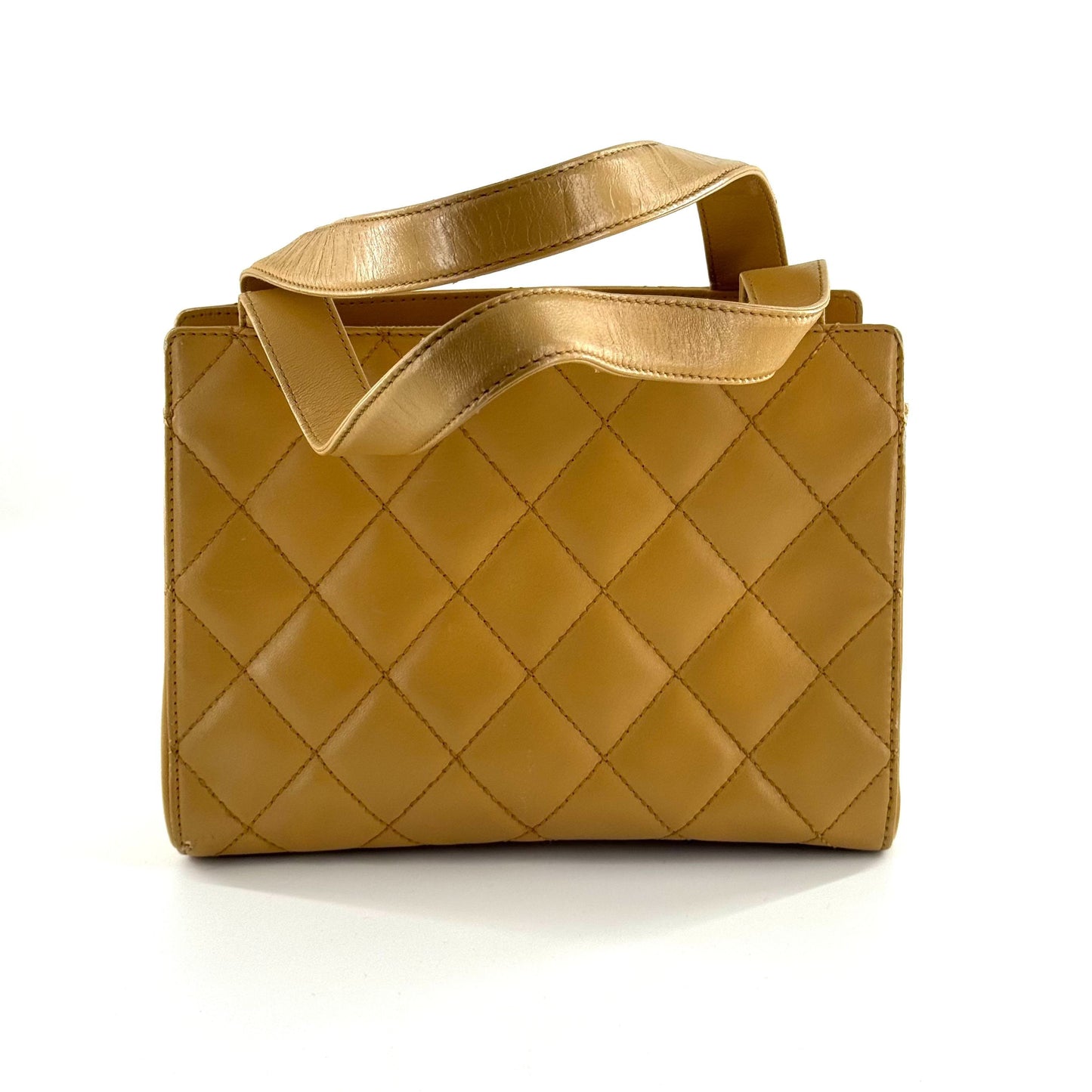 Chanel - Other - Lambskin leather - Milk Tea Beige with Gold-Tone Hardware - (small)