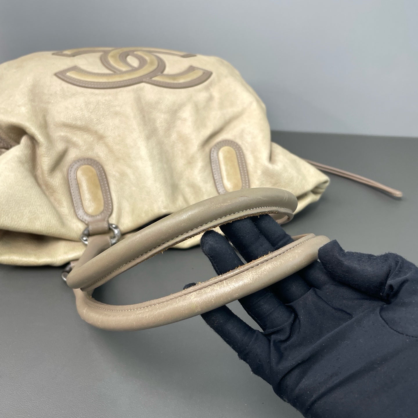 Chanel - Other - Leather - Beige - (large)