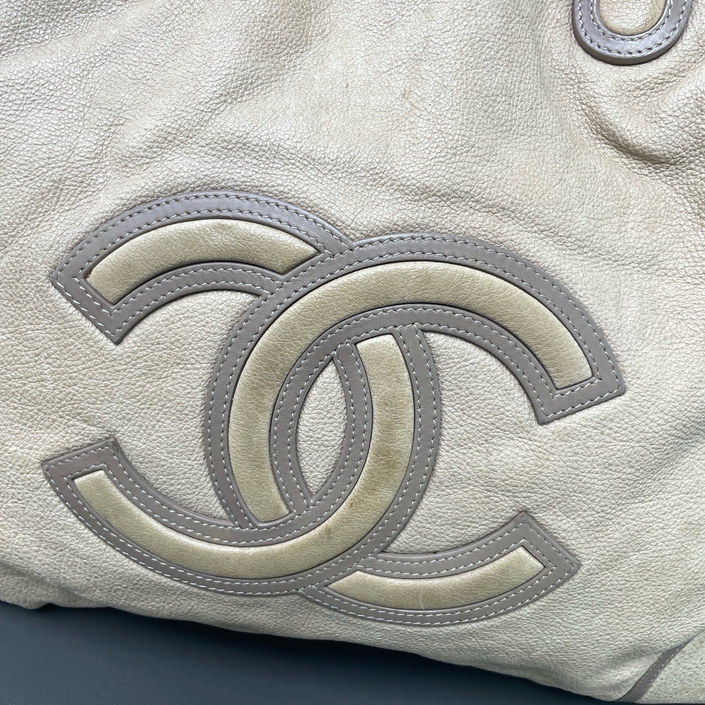 Chanel - Other - Leather - Beige - (large)