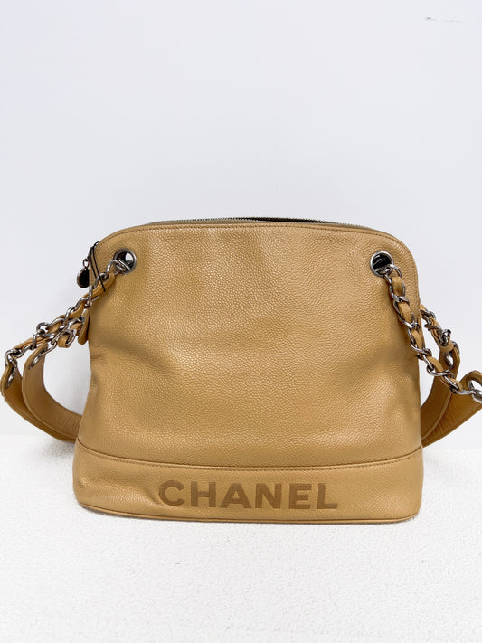 Chanel - Other - Leather - Beige - (medium)