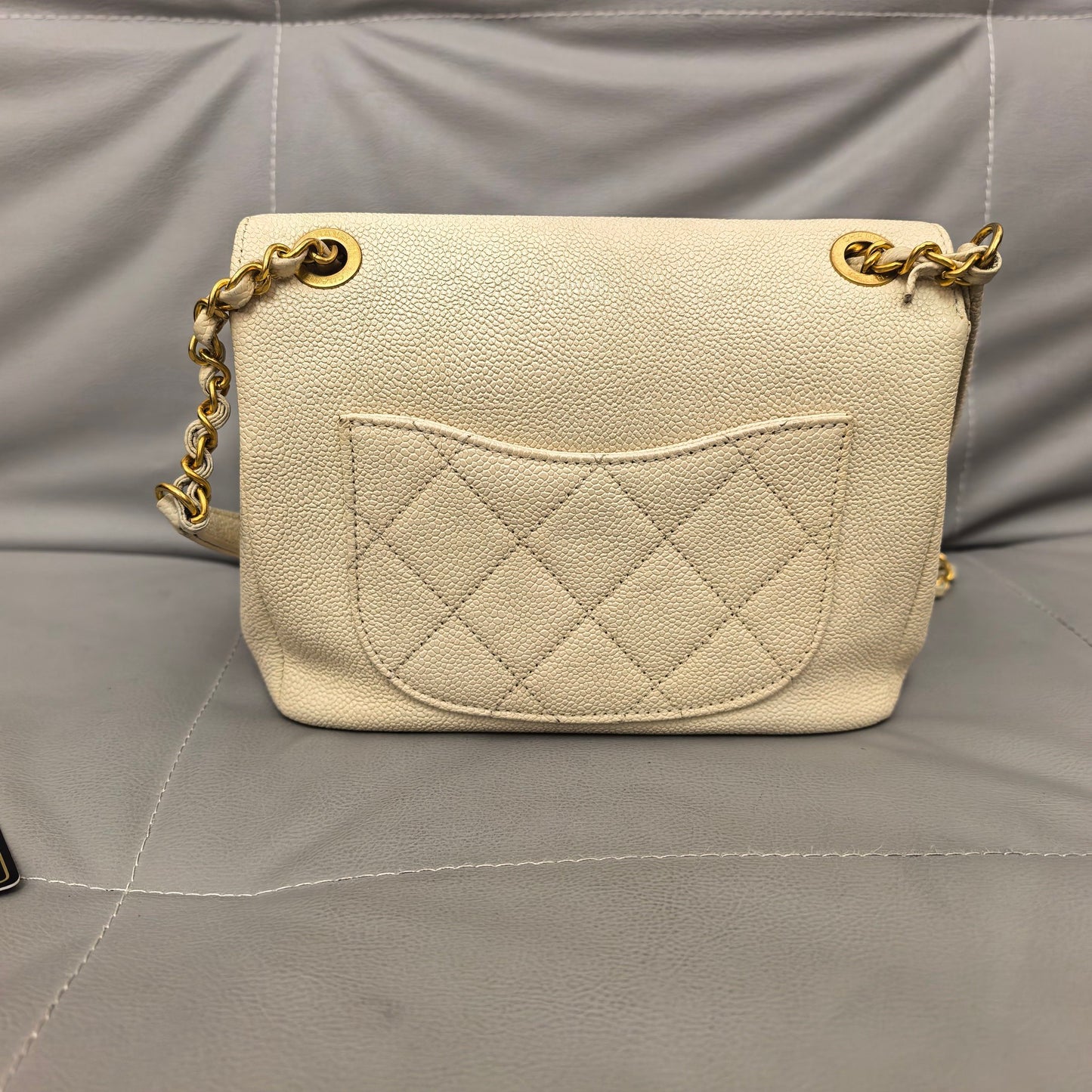 Chanel - Other - Leather - Beige - (medium)