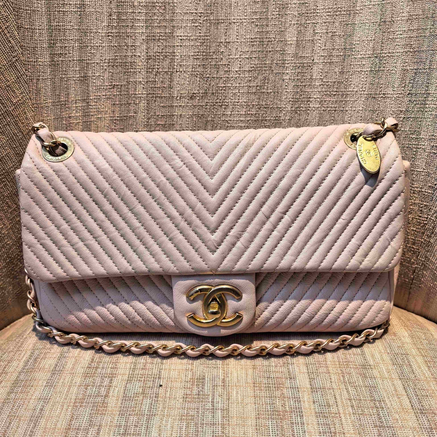 Chanel - Other - Leather - Beige - (mini)