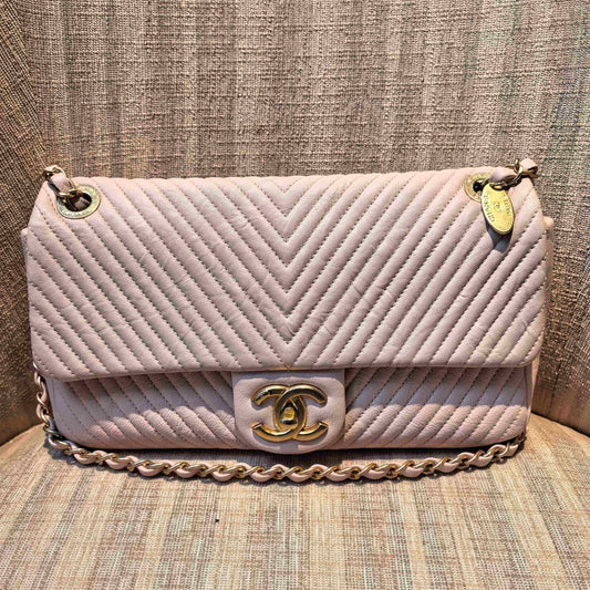 Chanel - Other - Leather - Beige - (mini)