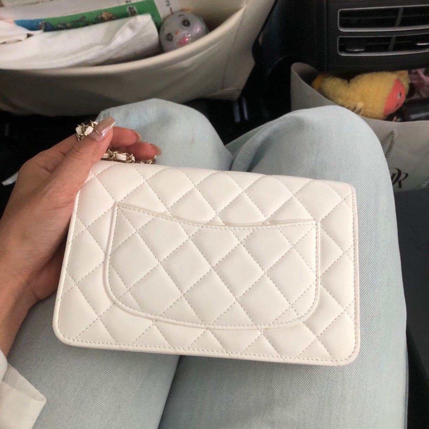 Chanel - Other - Leather - Beige - (mini)