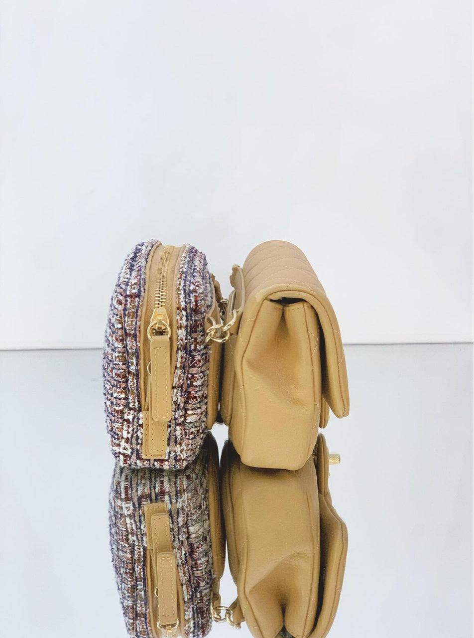 Chanel - Other - Leather - Beige - (mini)