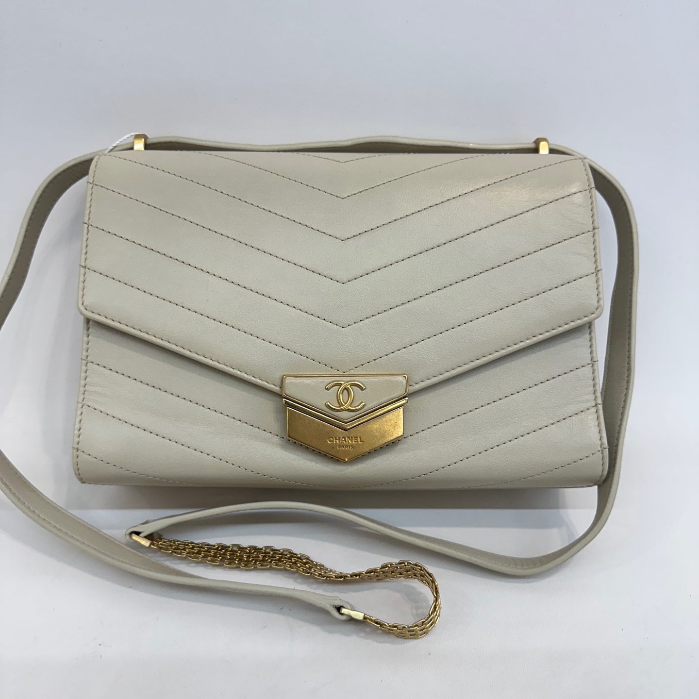 Chanel - Other - Leather - Beige - (Small)