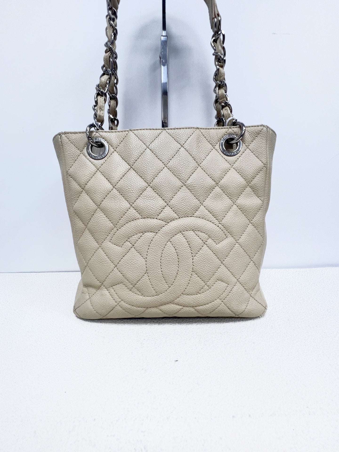 Chanel - Other - Leather - Beige - (small)