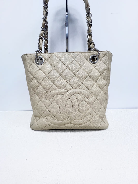 Chanel - Other - Leather - Beige - (small)