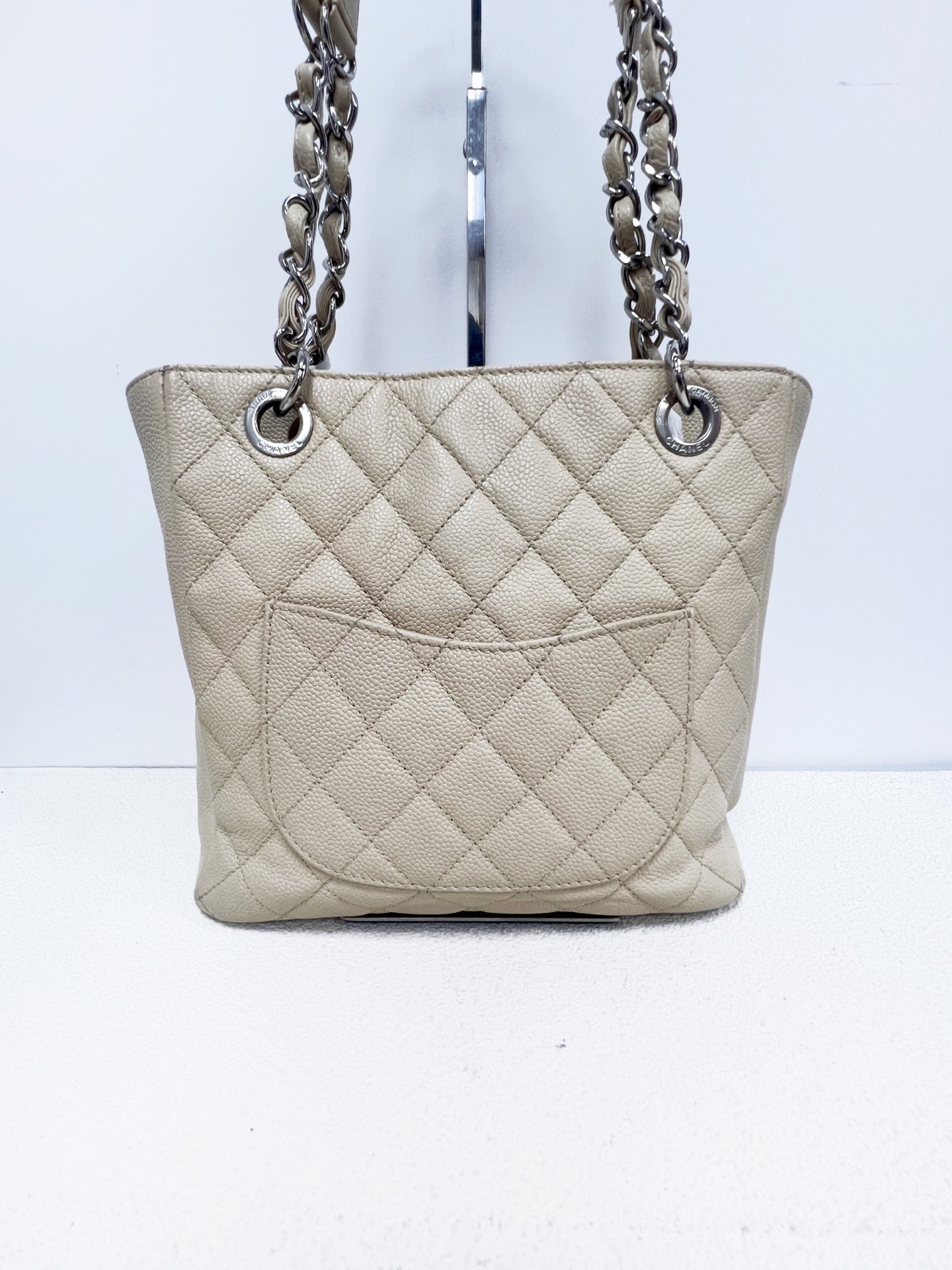Chanel - Other - Leather - Beige - (small)