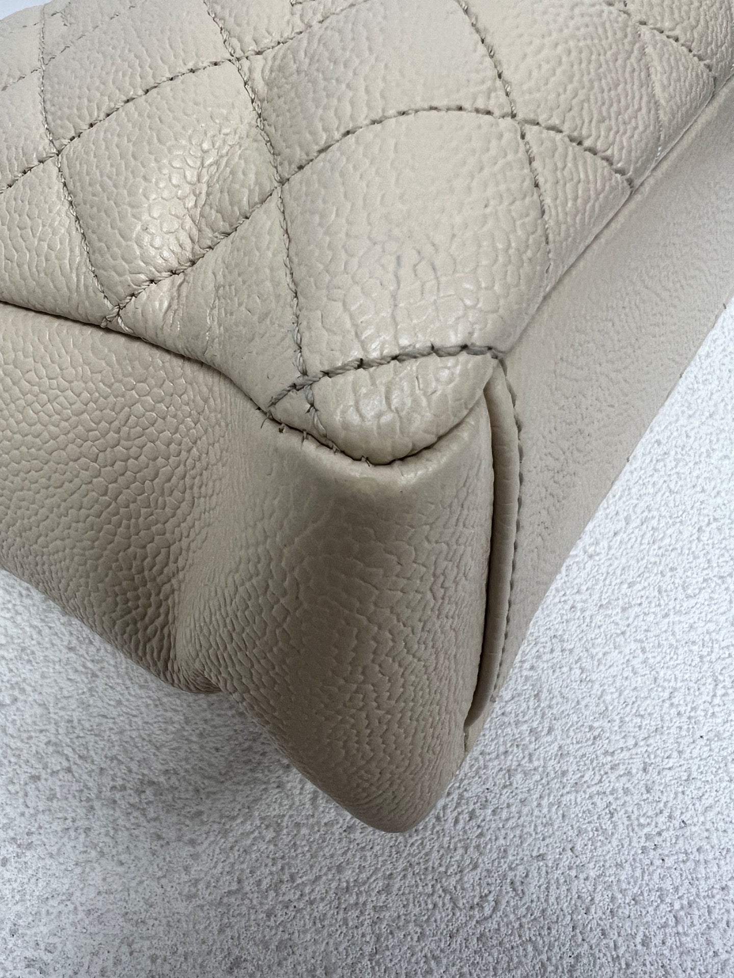 Chanel - Other - Leather - Beige - (small)