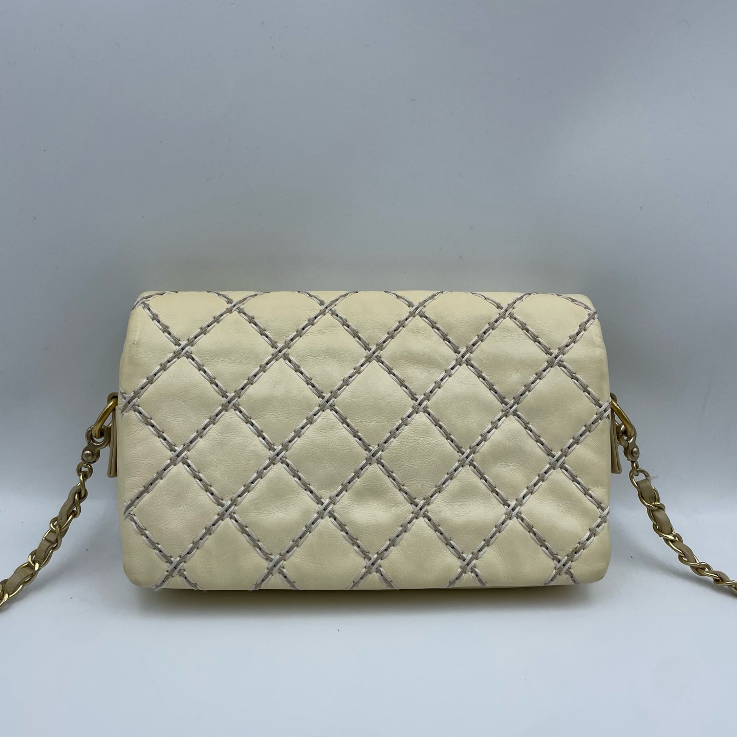 Chanel - Other - Leather - Beige - (small)