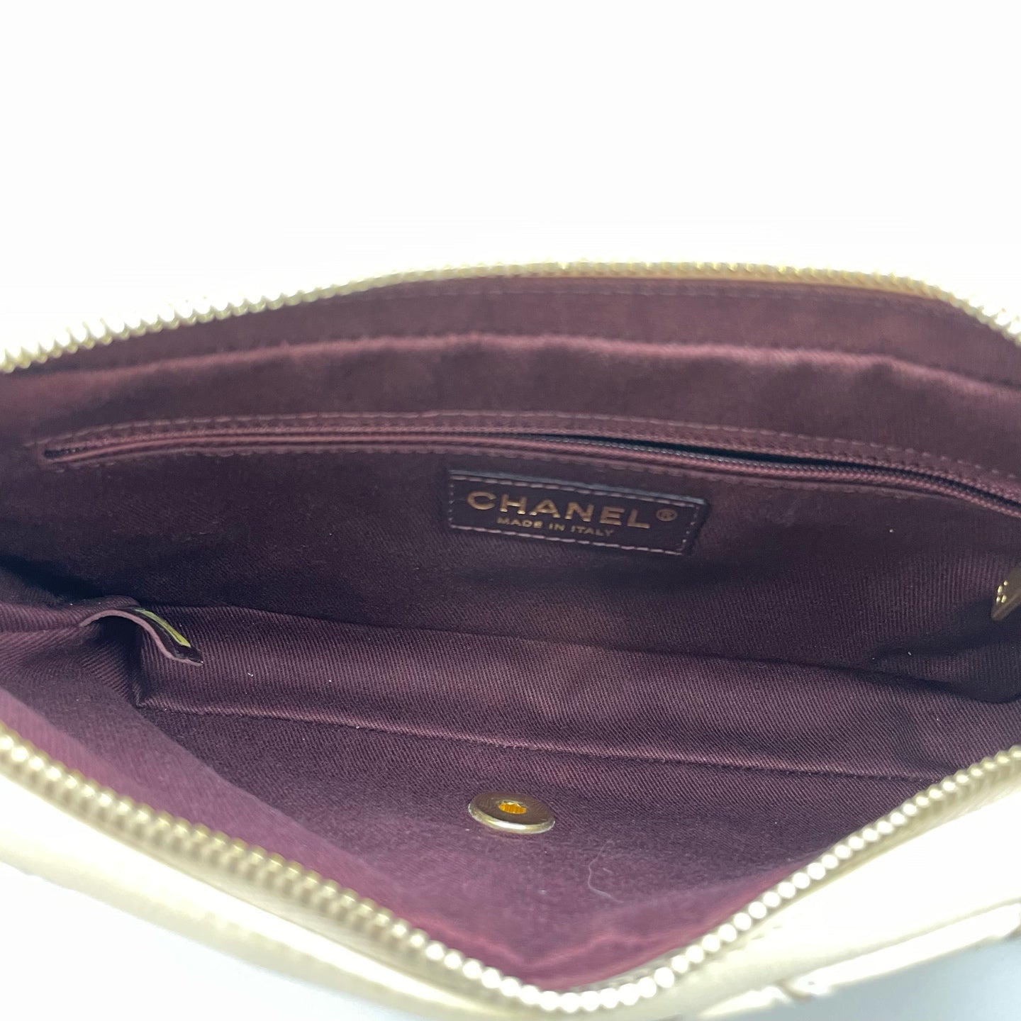 Chanel - Other - Leather - Beige - (small)