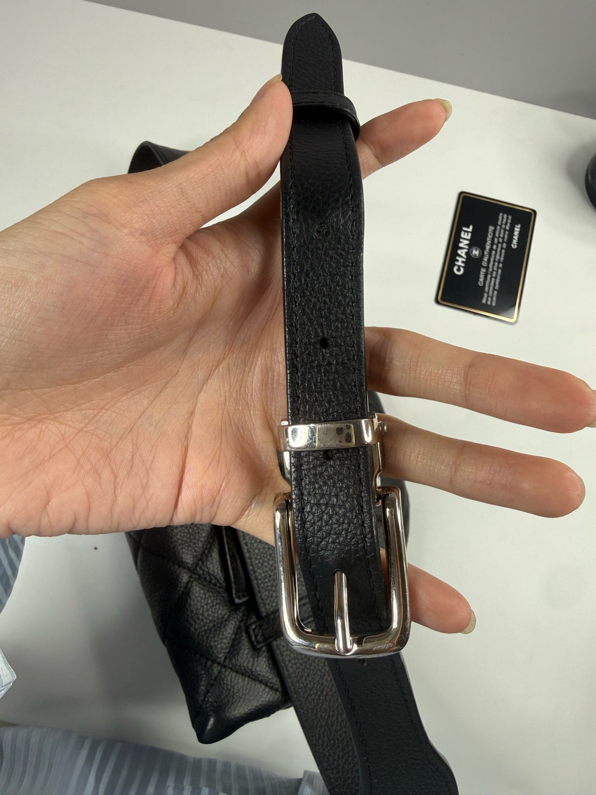 Chanel - Other - Leather - Black