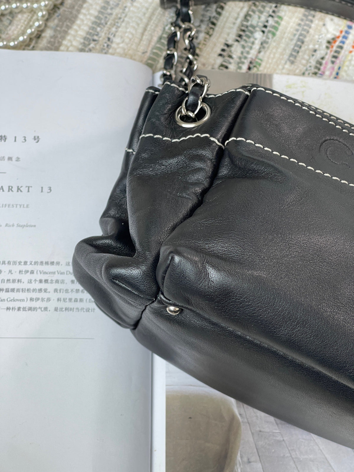 Chanel - Other - Leather - Black