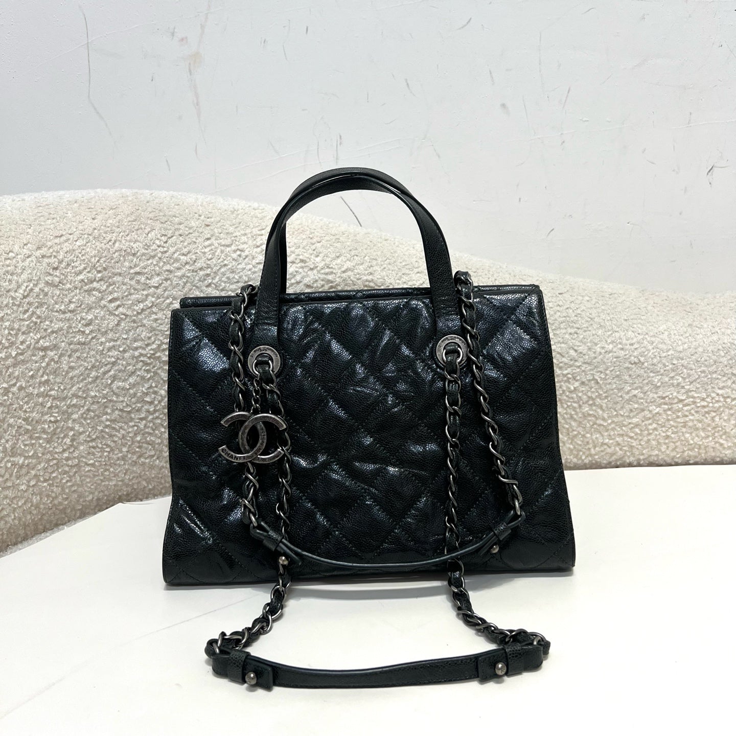 Chanel - Other - Leather - Black - (large)