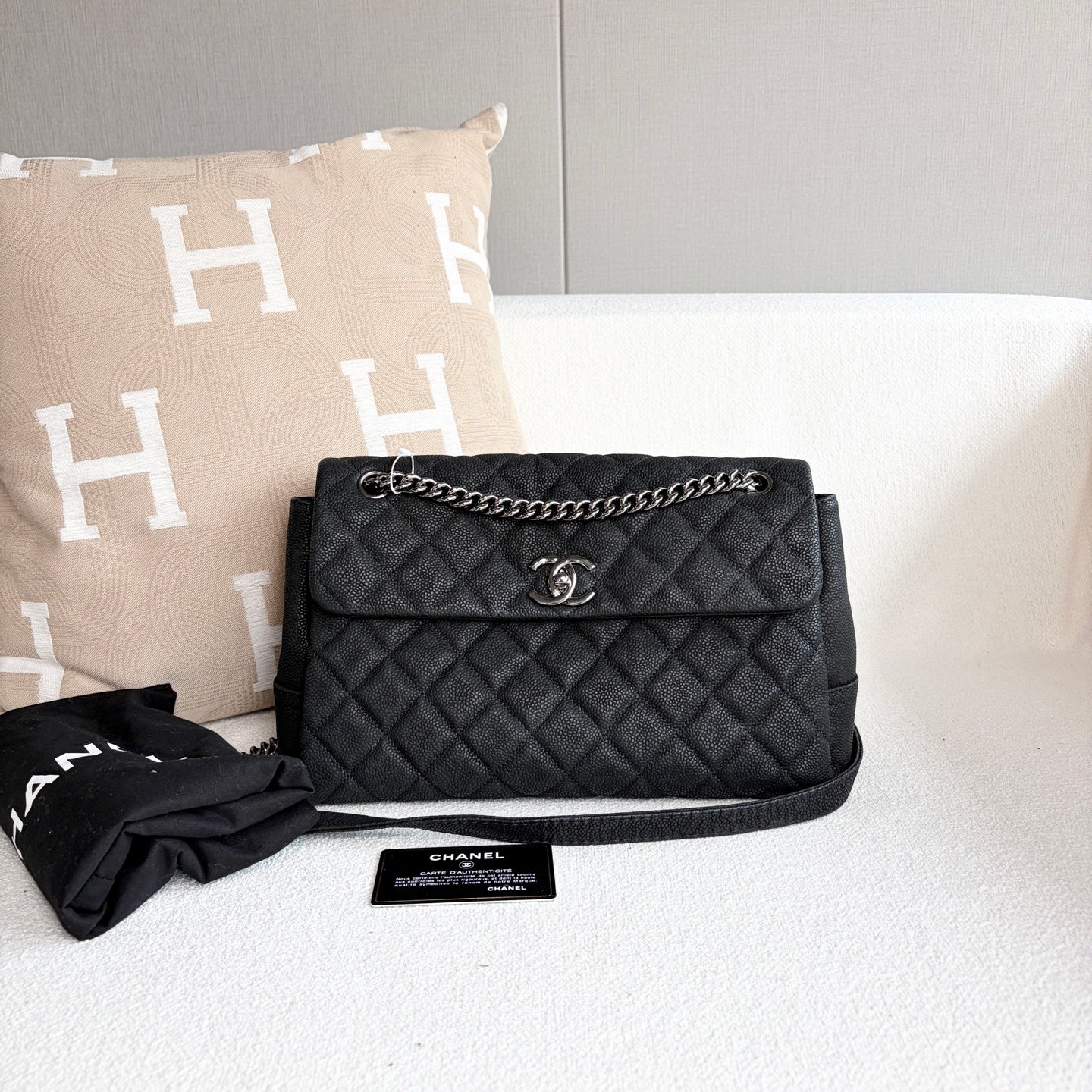 Chanel - Other - Leather - Black - (large)