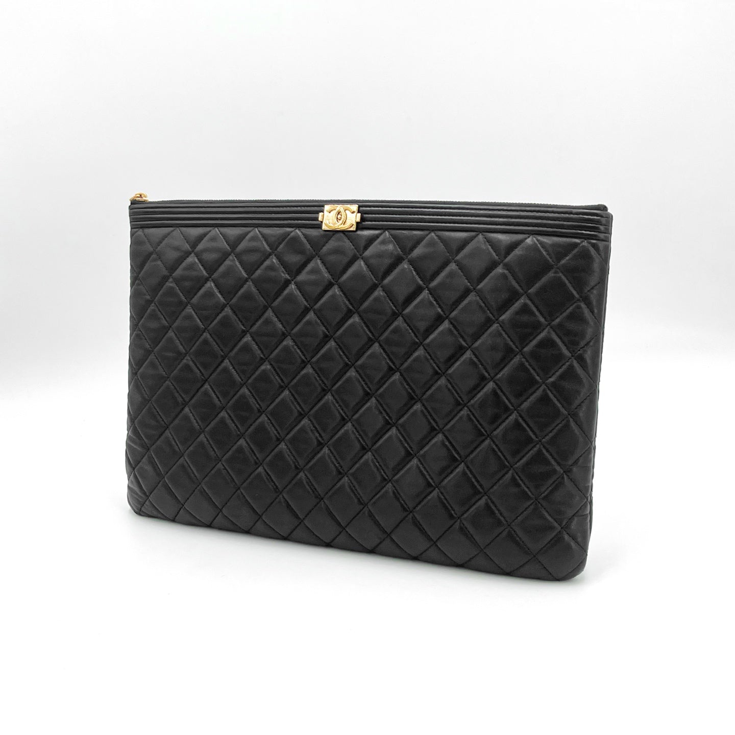 Chanel - Other - Leather - Black - (large)