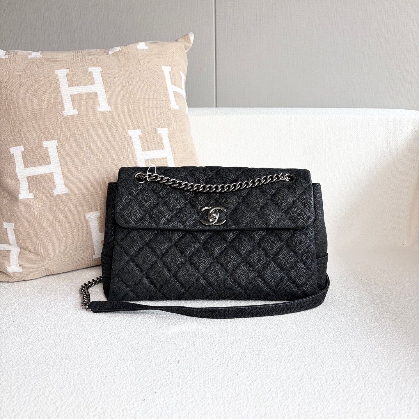 Chanel - Other - Leather - Black - (large)