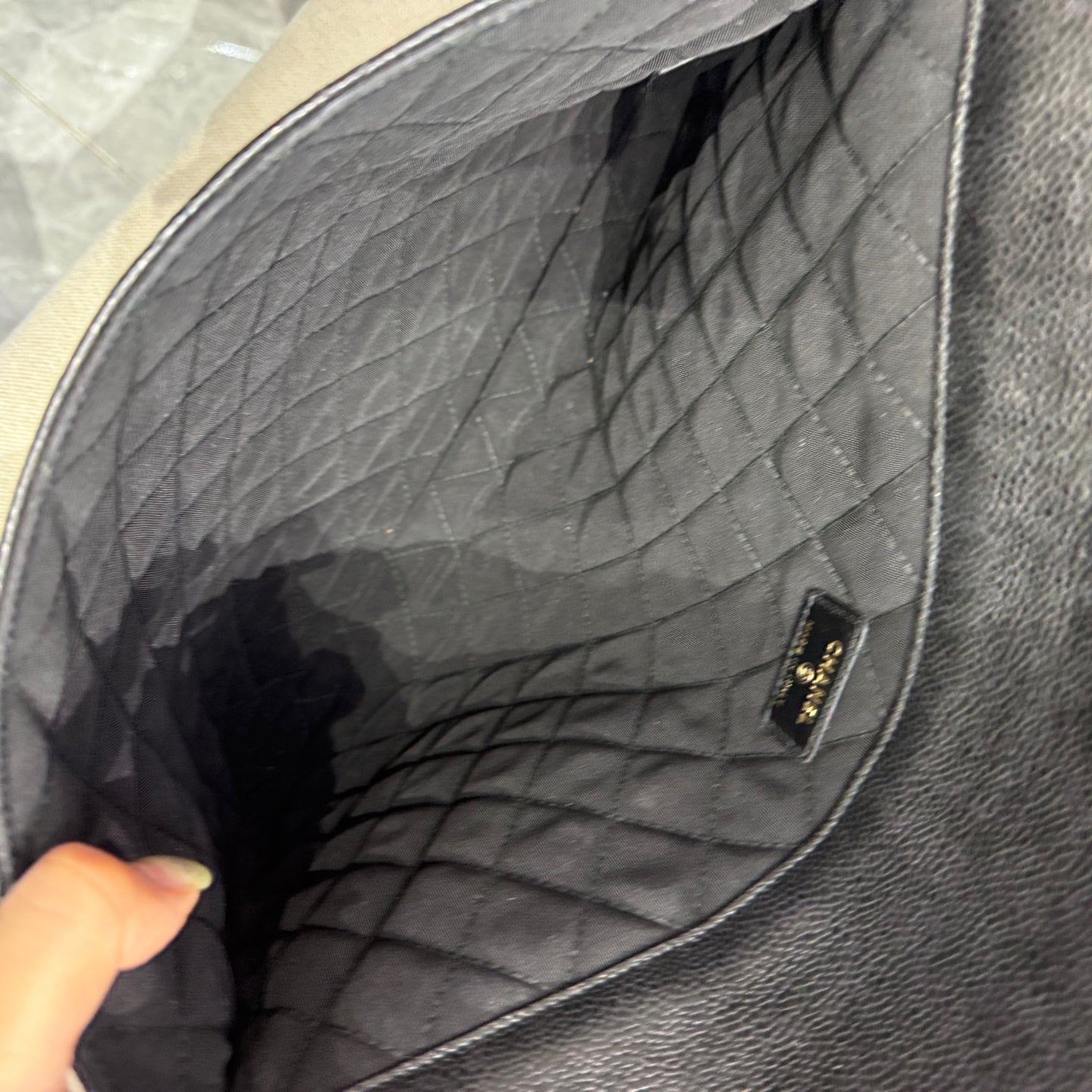 Chanel - Other - Leather - Black - (large)