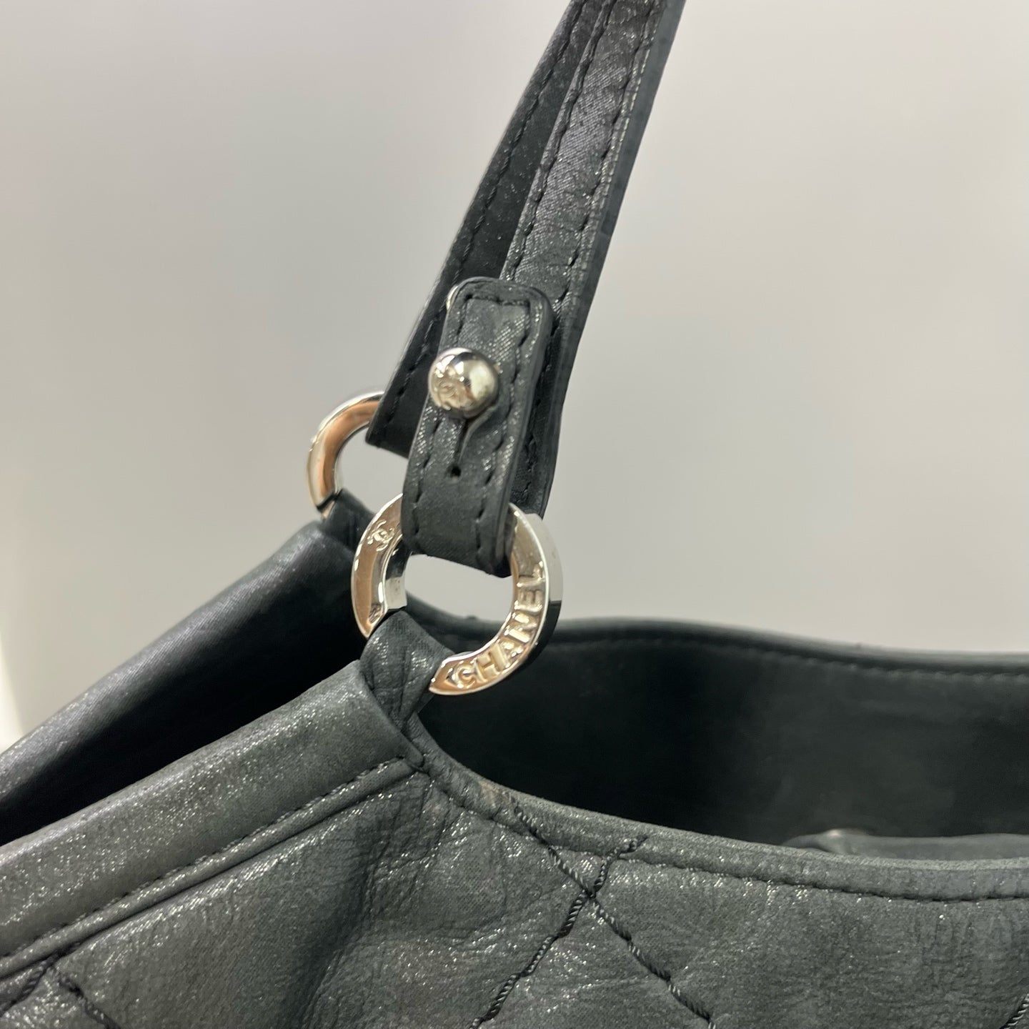 Chanel - Other - Leather - Black - (large)