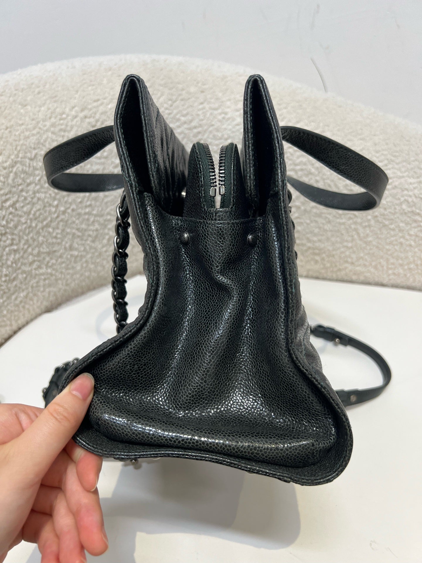 Chanel - Other - Leather - Black - (large)
