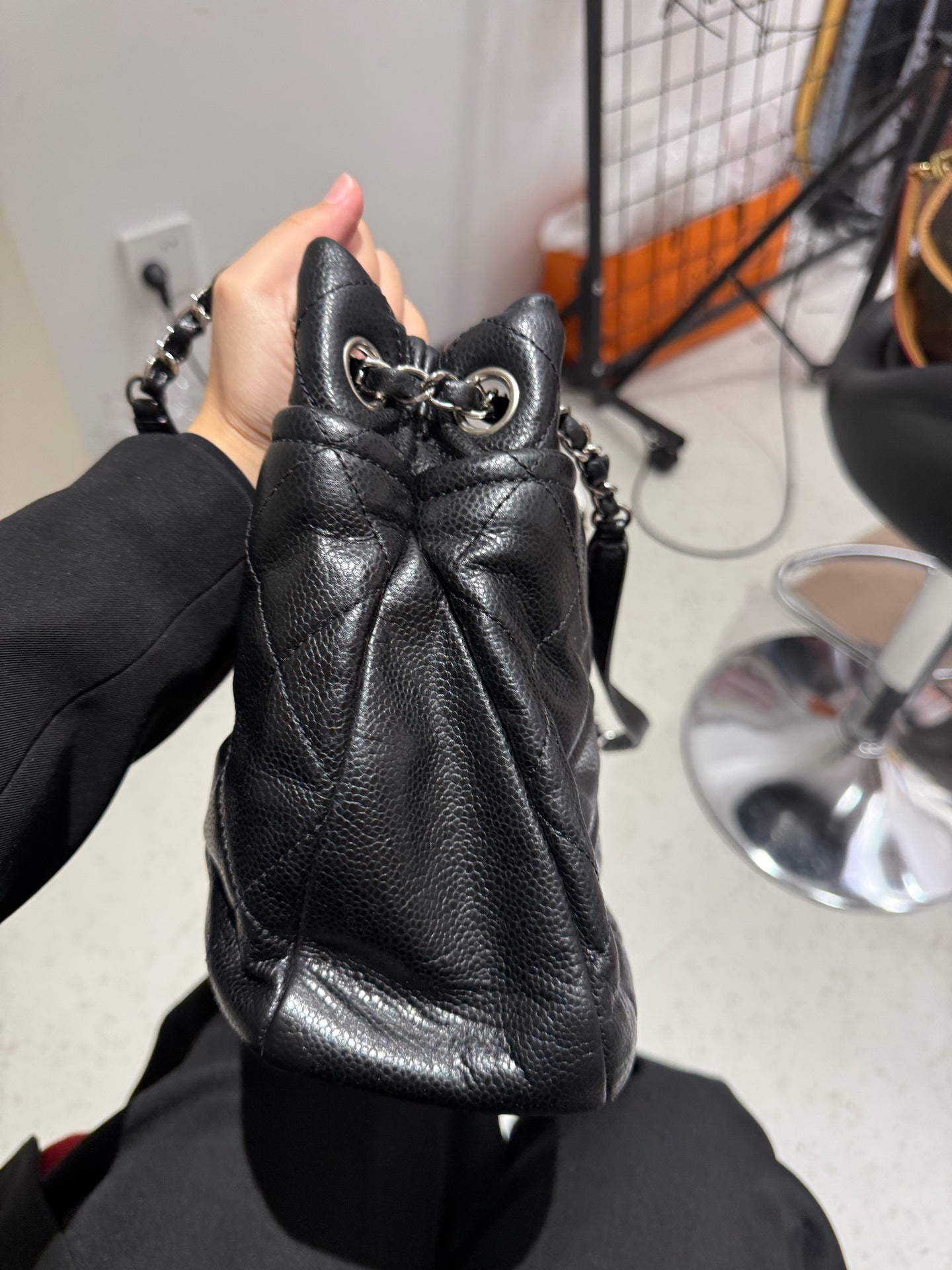 Chanel - Other - Leather - Black - (large)