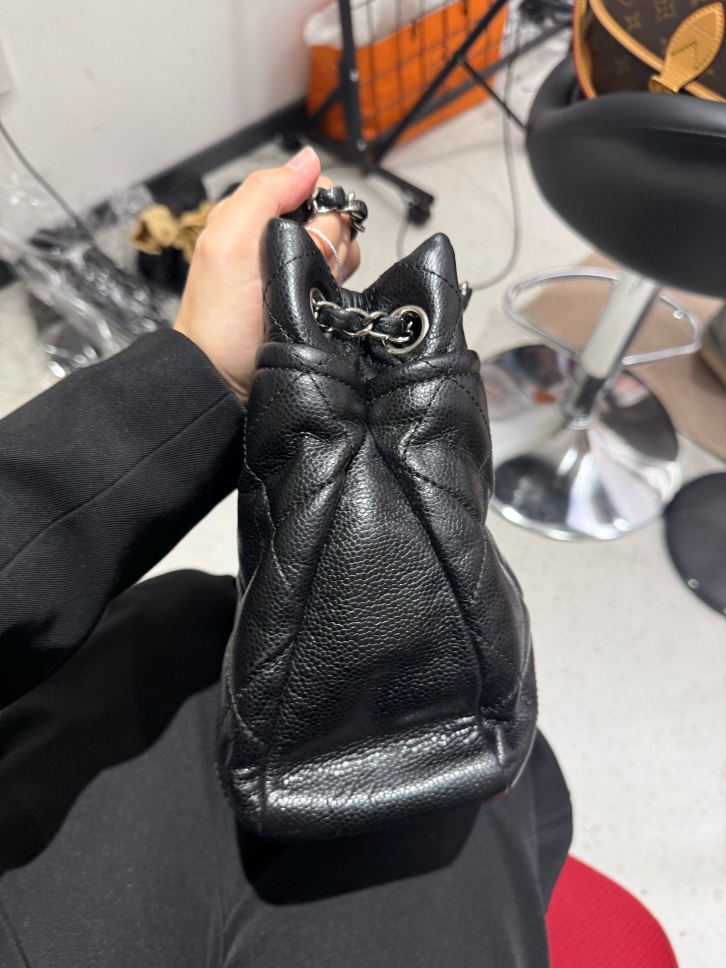 Chanel - Other - Leather - Black - (large)