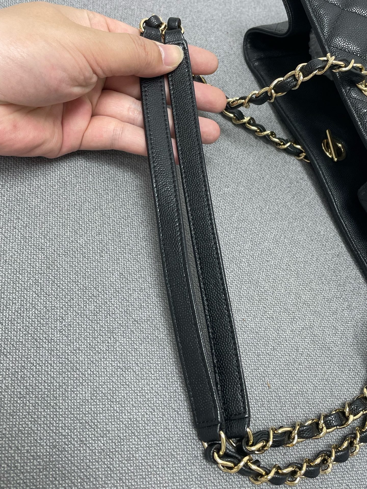 Chanel - Other - Leather - Black - (Large)