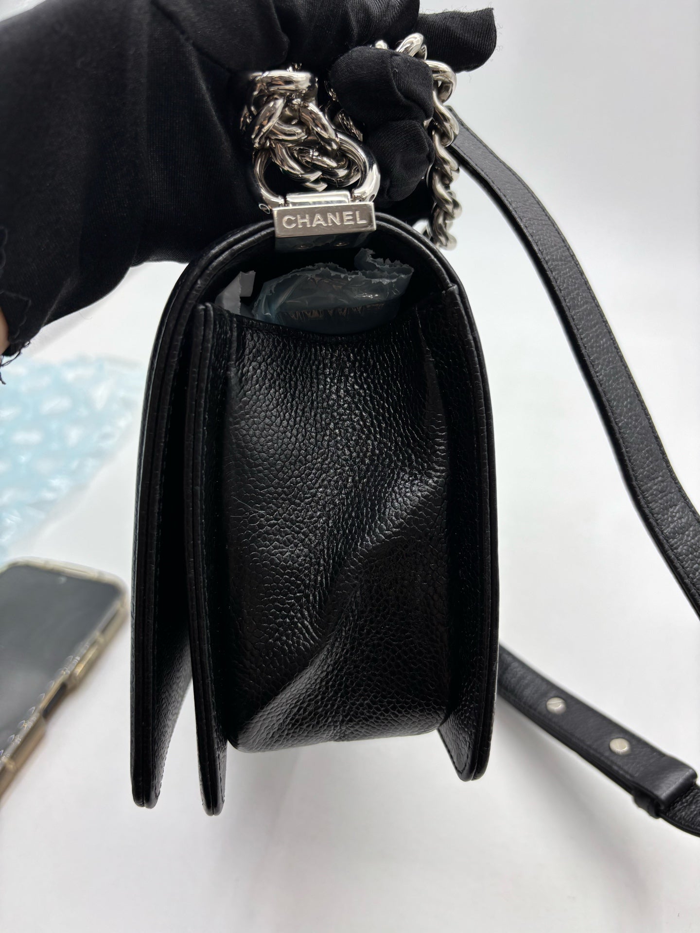 Chanel - Other - Leather - Black - (medium)