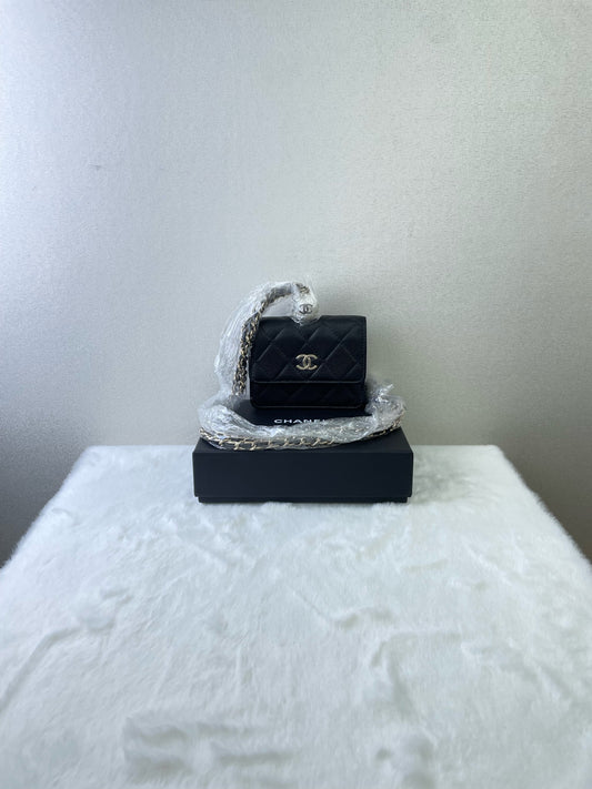 Chanel - Other - Leather - Black - (mini)