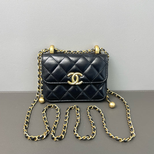 Chanel - Other - Leather - Black - (mini)